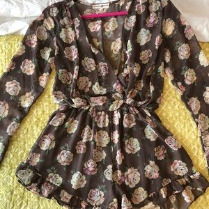 Floral Romper
